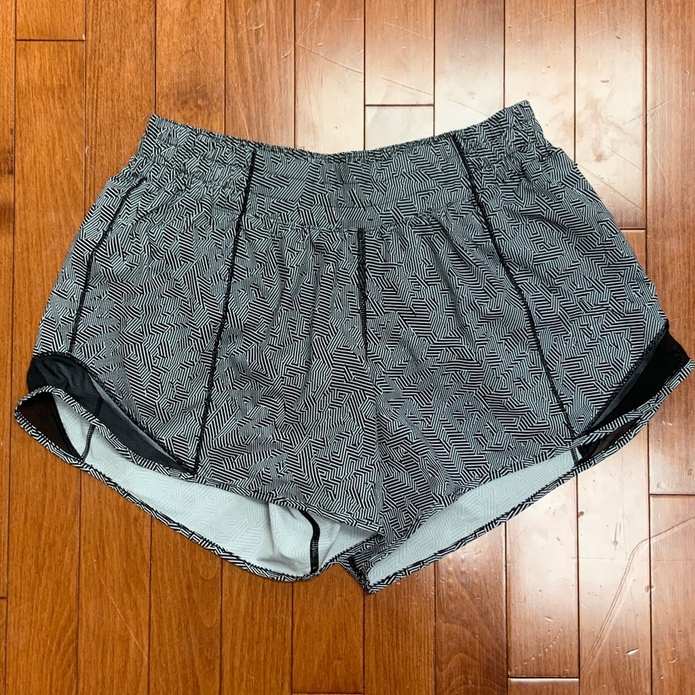 Lululemon Sea Wheeze 2020 Hot Hotty Shorts size 8